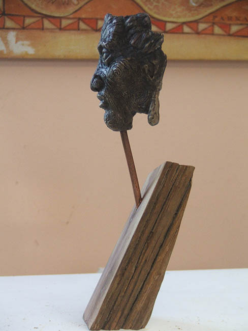 Bronze 'Face'